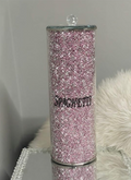 Crushed Diamond Glass Spaghetti Jar 29x10Cm