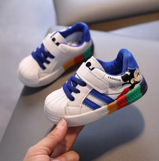 TODDLER BABY BOYS GIRLS CASUAL CARTOON RUNNING SNEAKERS