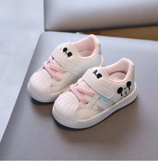 TODDLER BABY BOYS GIRLS CASUAL CARTOON RUNNING SNEAKERS