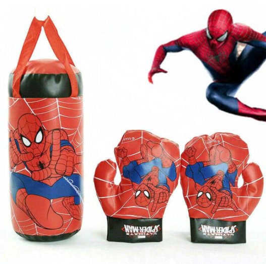 Boxing Bag Gloves Punching Set