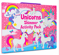 Unicorns Shimmer Activity Pack Kids Colouring Books & Stickers Set