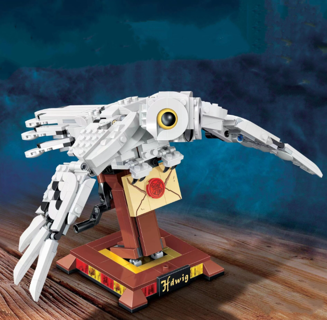 630pcs Harry Potter Owl Hedwig Model Construction Set