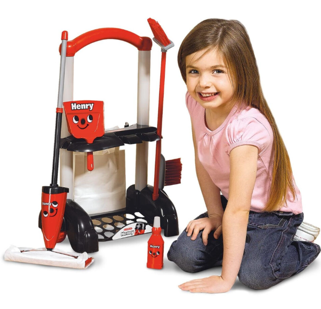 Henry Cleaning Trolley Toy Set