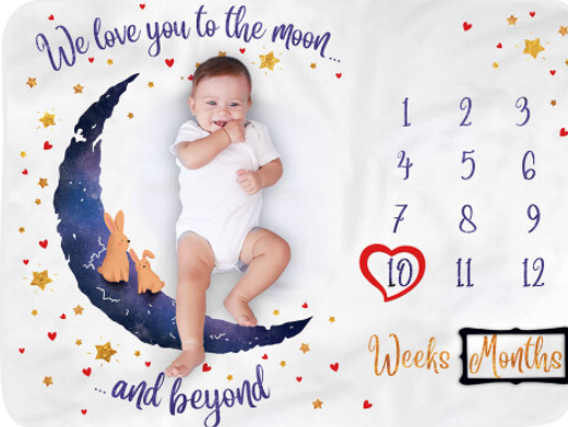 Baby Milestone Blanket