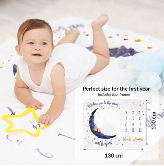 Baby Milestone Blanket
