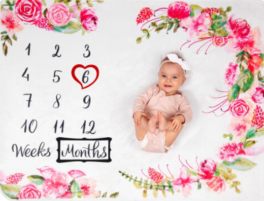Baby Milestone Blanket