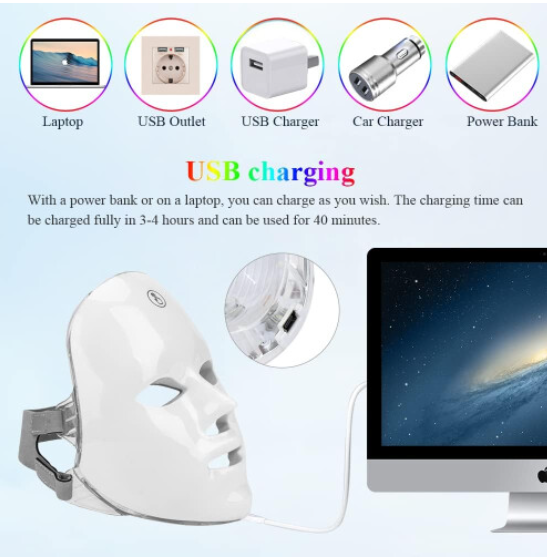 Light Therapy LED Face Mask