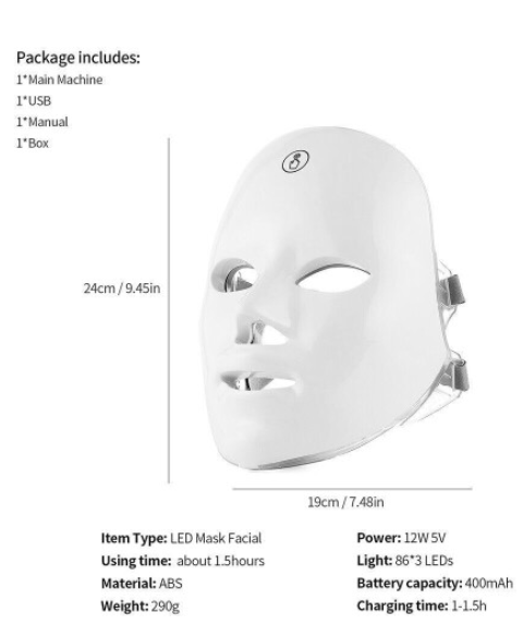 Light Therapy LED Face Mask