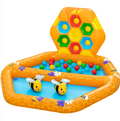 Beehive Inflatable Baby Paddling Pool & Ball Pit