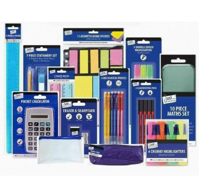 56 pc Stationary Set Back to School