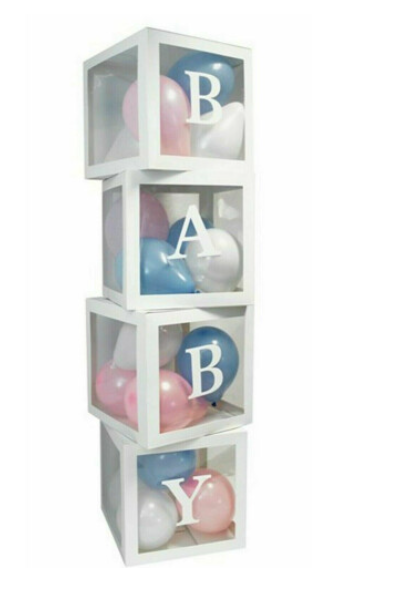 Baby Shower Balloon boxes