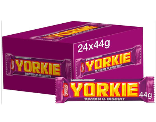Nestle Yorkie Raisin & Biscuit Chocolate Bar