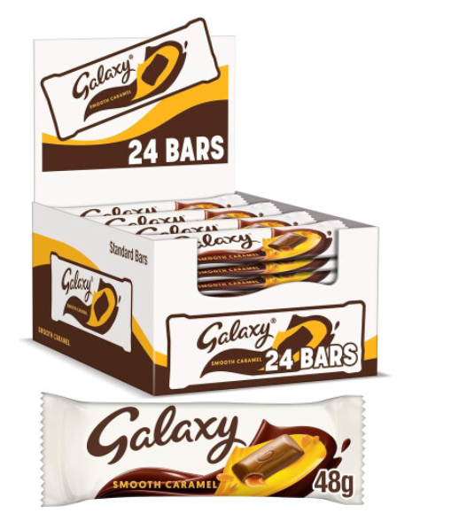 Galaxy Smooth Caramel & Milk Chocolate Bar