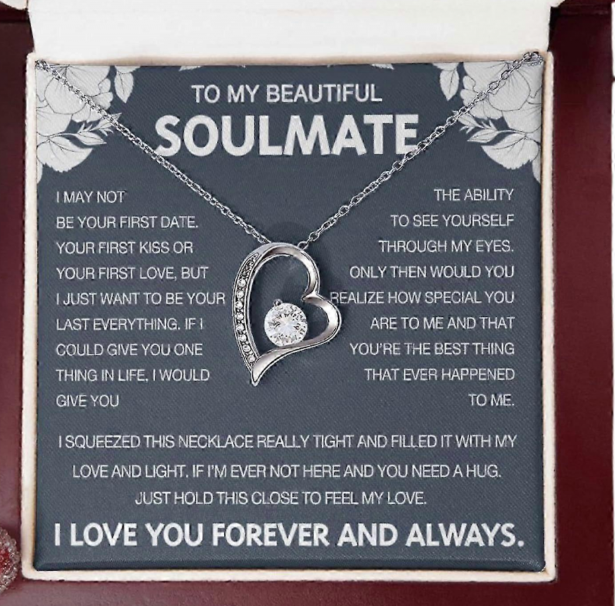 Necklace Gift for Wife or Girlfriend from Husband or Boyfriend