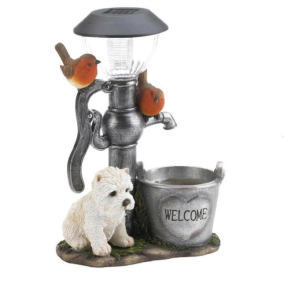 Creativity Solar Lamp Statue Window Animal Light Decoration