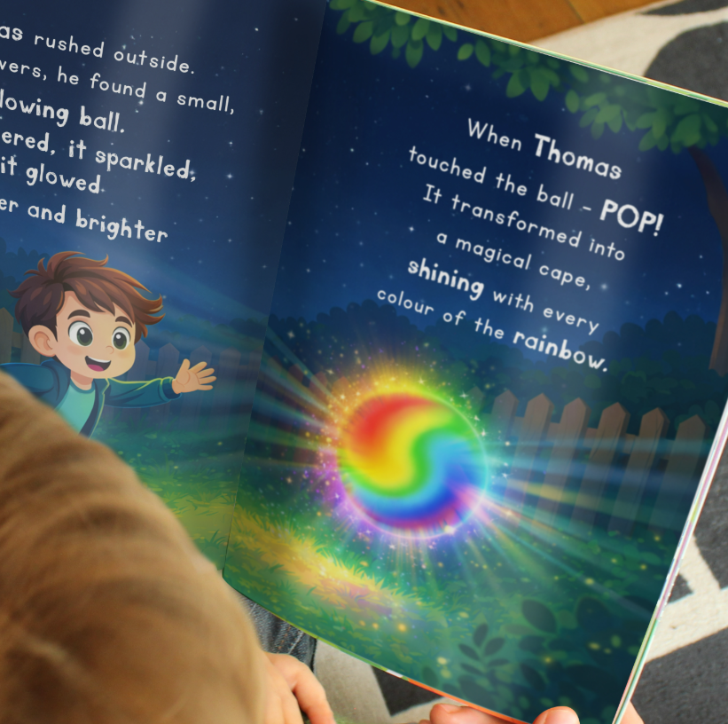 Personalised Starlight Hero Story Book for Boys