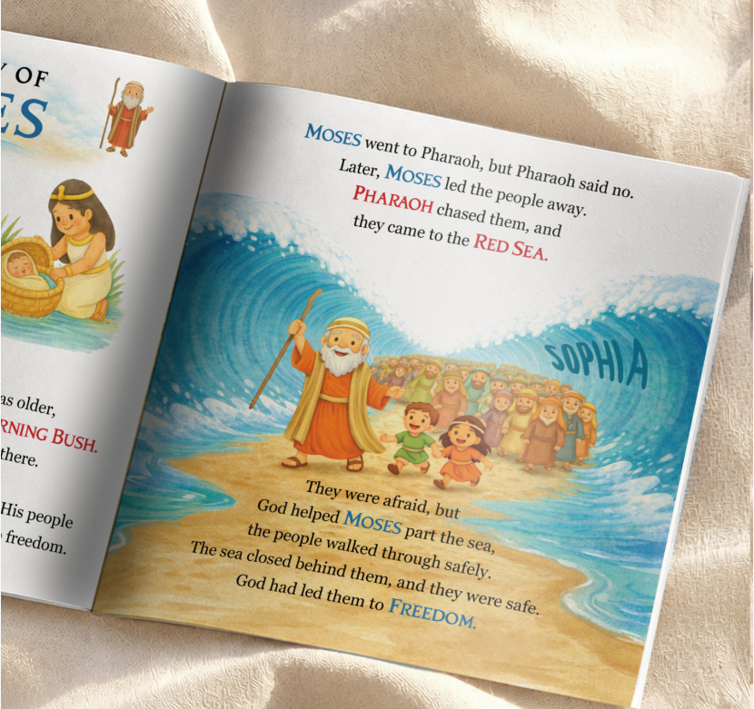 Personalised Children's Bible Stories Book