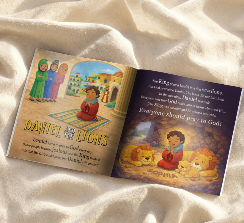 Personalised Children's Bible Stories Book