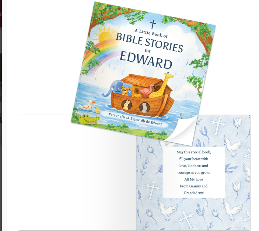 Personalised Children's Bible Stories Book