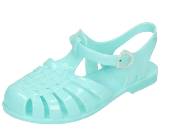 Girls Spot On Closed Toe Jelly Sandals