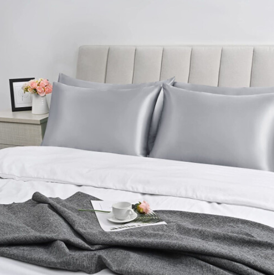 Satin Silk Pillowcase For Hair & Skin Soft 2 Pack