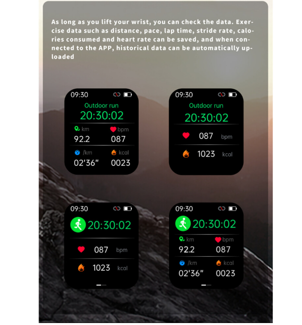 F57l Blood Glucose Monitoring Smartwatch