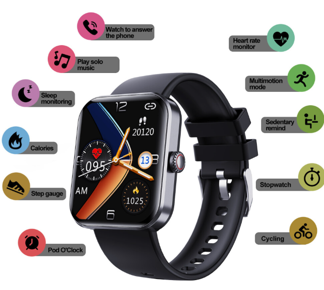 F57l Blood Glucose Monitoring Smartwatch