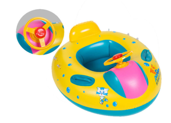 Shaded Toddler Swimming Pool Ring