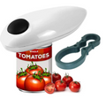 Electric can opener for people with weak hands A chef's home use can opener