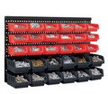 32 PC WALL MOUNTED GARAGE STORAGE RACK TOOL BOXES