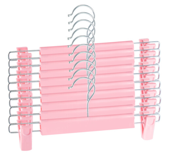 Trouser Hanger Skirt Hangers with Clips Hooks