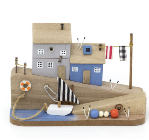Seashore Coastal Cottages Nautical Ornament