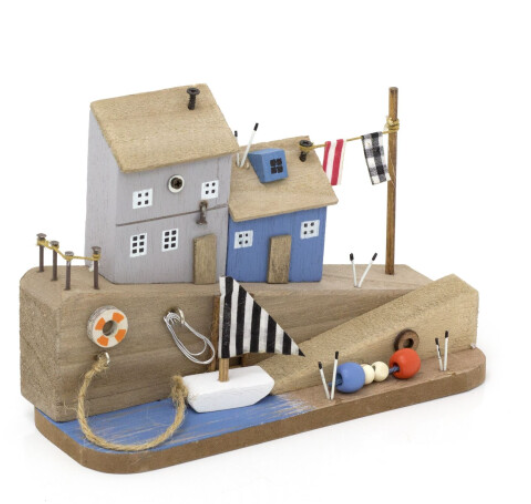 Seashore Coastal Cottages Nautical Ornament