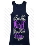 Statement Slogan Vest Top