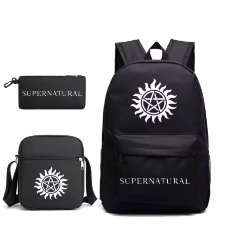 Supernatural 3-Piece Backpack Set