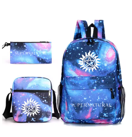 Supernatural 3-Piece Backpack Set
