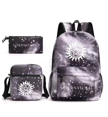 Supernatural 3-Piece Backpack Set