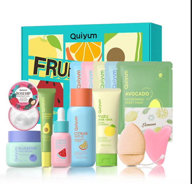 💎 
QUIYUM New Year Gift Fruit Skincare Set (13pcs) 💎