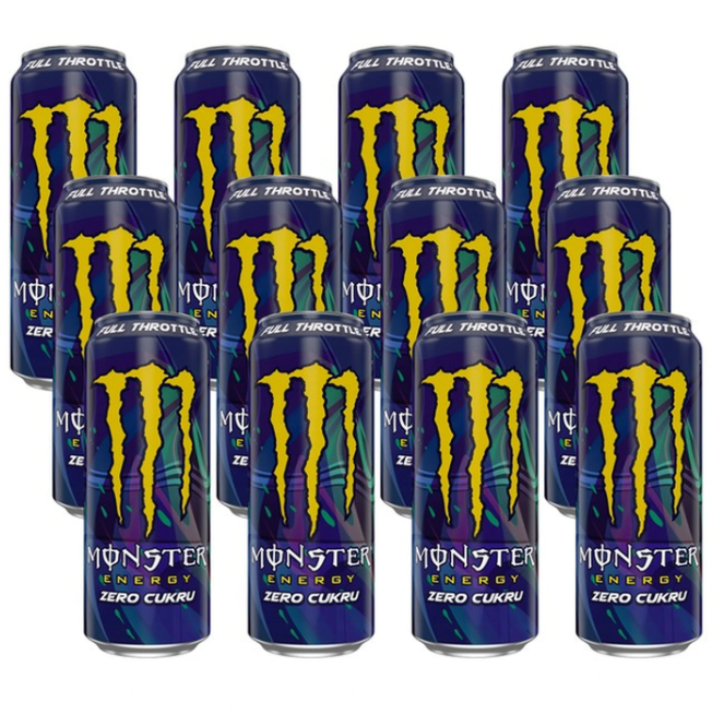 💎 
MONSTER ENERGY FULL THROTTLE ZERO x12 cans 💎