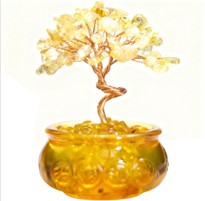 💎 
Citrine Tree with Treasure Bowl Teacup 💎