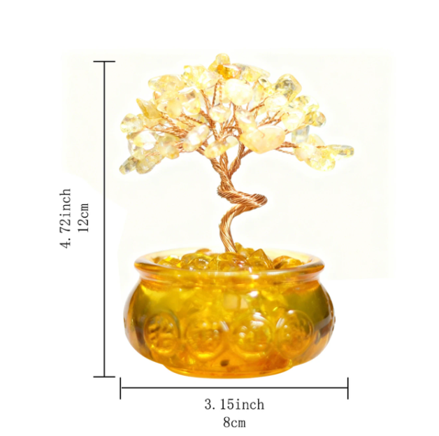 💎 
Citrine Tree with Treasure Bowl Teacup 💎