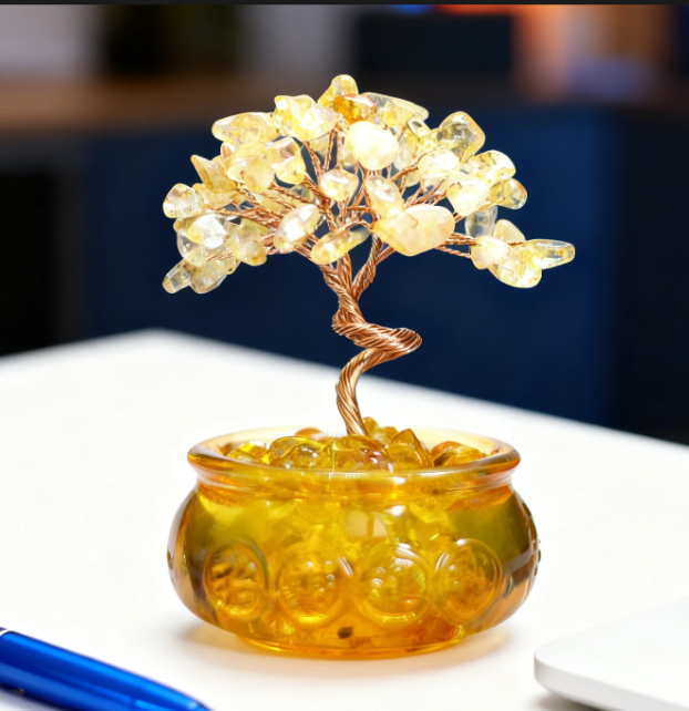 💎 
Citrine Tree with Treasure Bowl Teacup 💎