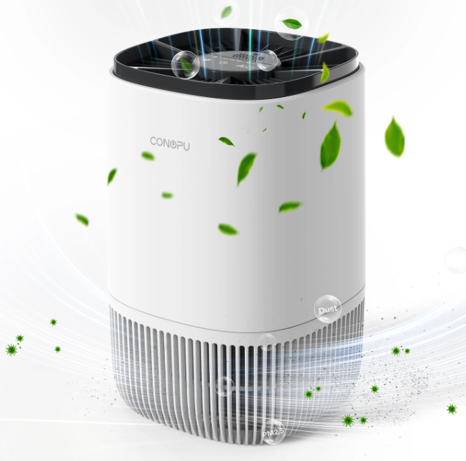 💎 
Air Purifier with Fragrance, 3 Modes, 24H Timer, Removes Smoke 💎