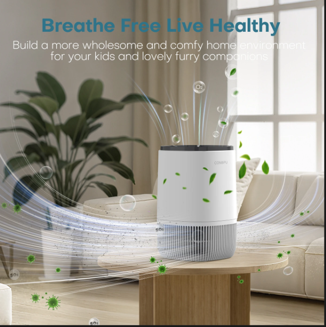 💎 
Air Purifier with Fragrance, 3 Modes, 24H Timer, Removes Smoke 💎