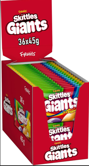 💎 
Skittles Giants Fruits Vegan Candy Sweets 💎