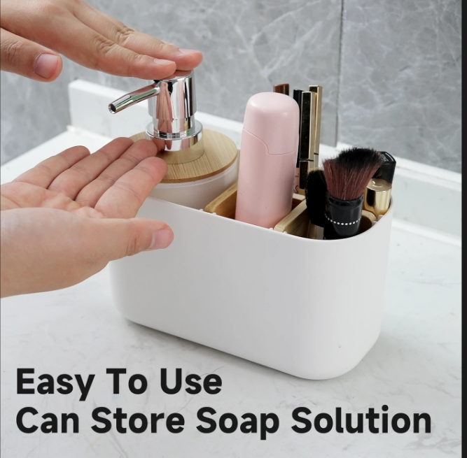 💎 
Ideal Home Vanity Organizer &Soap Dispenser 💎