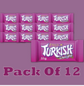 Fry's Turkish Delight Chocolate Bar – 51g (Pack of 12)
