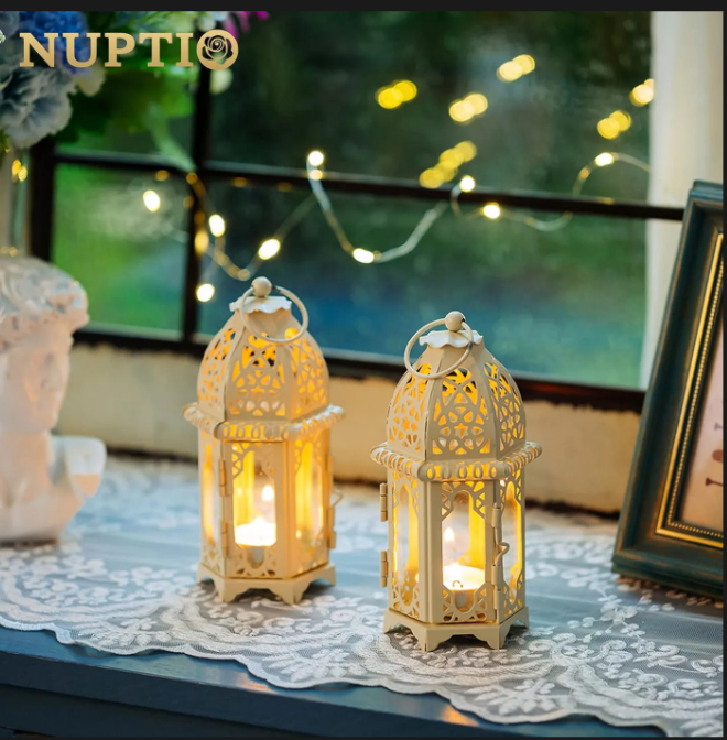 💎Ramadan Lantern Decorations for Home Set of 2💎
