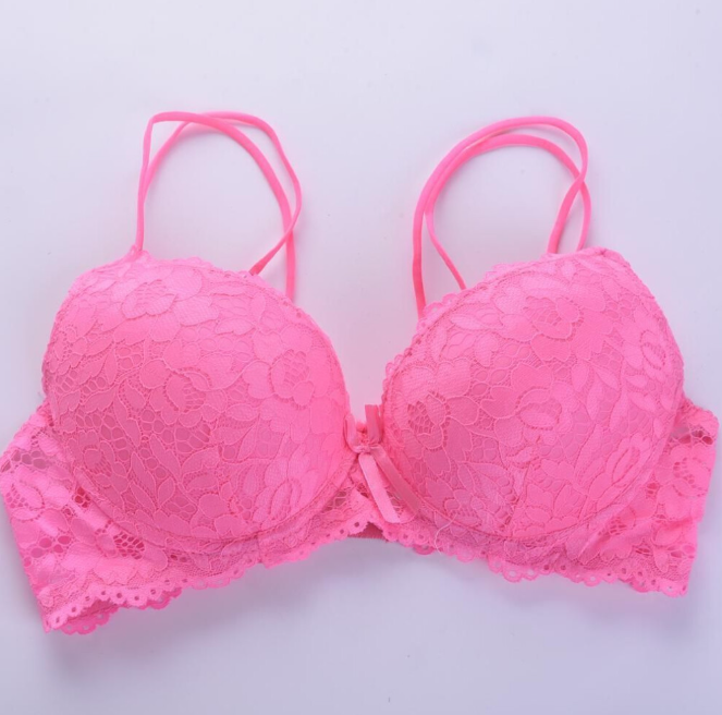 Women Lace Push Up Bra Top Cups