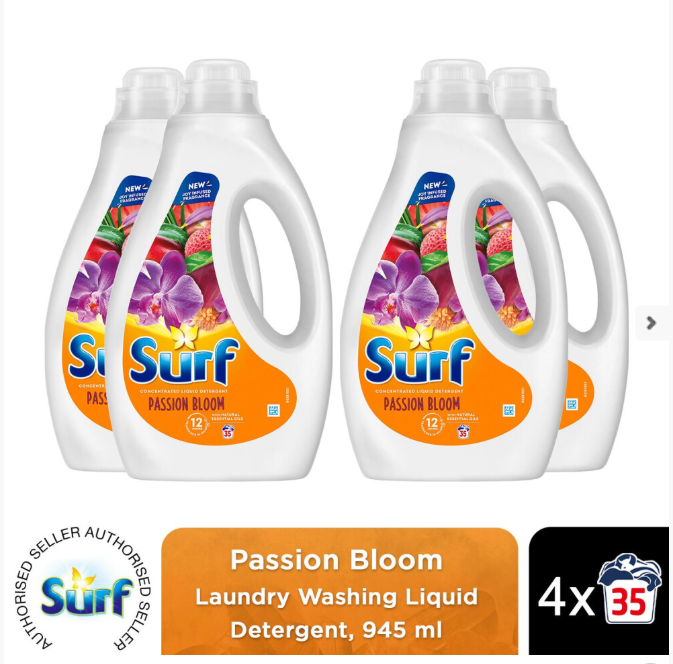 Surf Laundry Detergent Passion Bloom 945ml